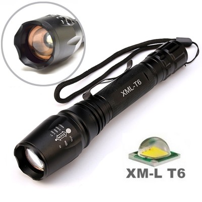 High Quality 18650 Battery IP67 Led Rechargeable Flashlights Outdoor Tactical Led Torch Flashlight