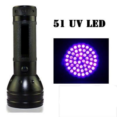 Free Sample Available 395nm Wavelength Pet UV Urine 51 Led Shenzhen UV Flashlight